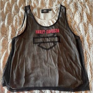 Authentic Harley-Davidson top.